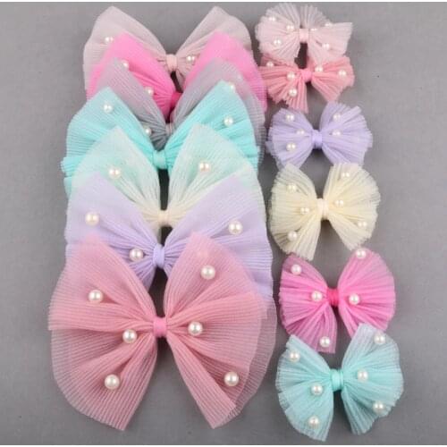 Pet Big Bow Dog Fairy Hairpin Beauty Dress Up Material Jewelry Accessories 12pcs/lot