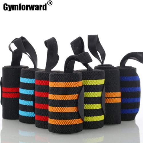 1pc Weightlifting Wristband Paint Straps Fitness Gym Elastic Hand Bandage Compression Hand Wrist Protector Sport Wrist Bands