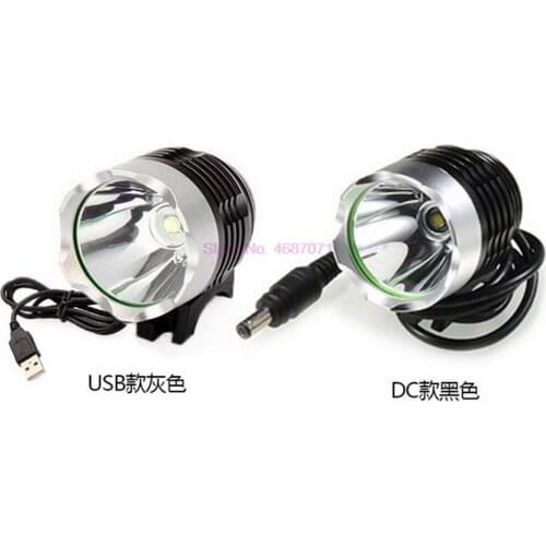 50pcs T6L2 LED Waterpoof Bicycle Headlight Lamp For Bike Cycling Bike Bicycle Front Light Flashlight Torch