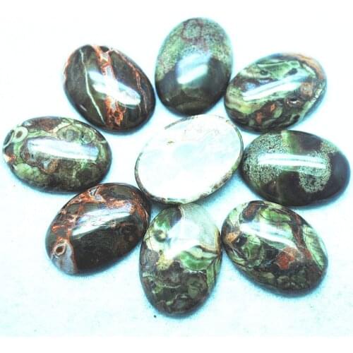 6pcs nature brazilian stone bamboo agate stone cabochons oval shape 22x30mm unique stone for women pendants making jewelry finds