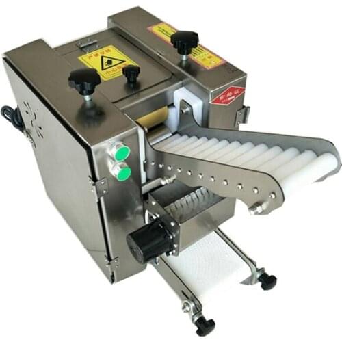 60pcs/min home used dumpling skin making machine / 2mm thickness dumpling sheet maker/ 3000pcs/h empanada wrapper making machin