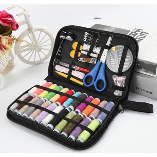 Sewing Accessories Seam Needlework Stitch Tools Supplies Knitting Needles Scissors Kit Material Embroidery Multi-function Box