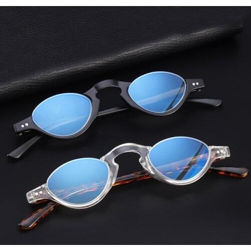 Anti Blue Light Blocking Reading Glasses Women Men Half Rim Presbyopic Glasses Hyperopia Eyeglasses Diopters +1.0 1.5 2 2.5 3.5