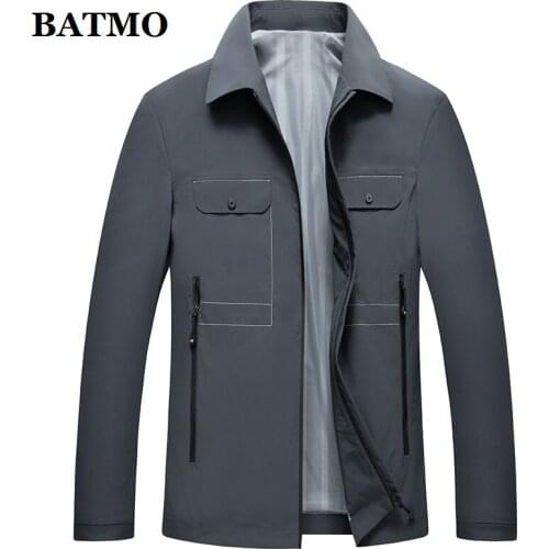 BATMO 2021 new arrival spring high quality thin jackets men,male jackets plus-size M-4XL 8201