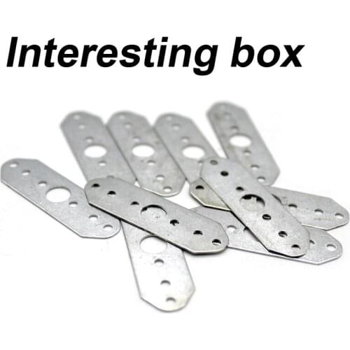 Large hole differential fixing plate reduction gear box accessories differential accessories Maker manual DIY model