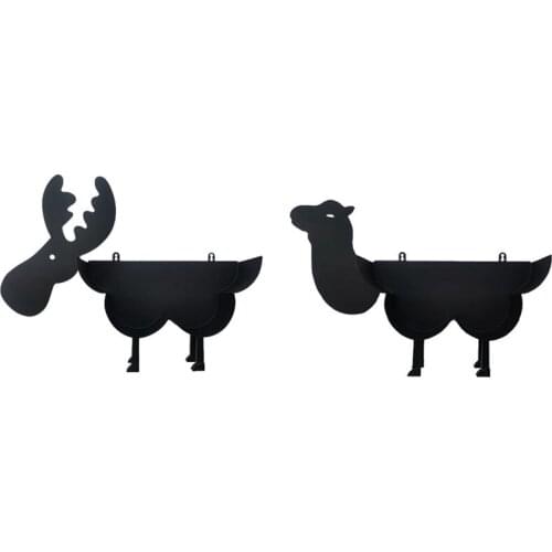 Cute Animal Toilet Paper Roll Holder, Novelty Free Standing Or Wall Mounted Toilet Roll Tissue Paper Storage Stand