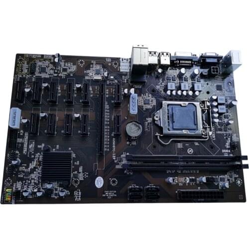 For Asus B250 MINING EXPERT 12 PCIE Mining Rig BTC ETH Mining Motherboard LGA1151 USB3.0 SATA3 Intel B250 B250M DDR4 Maximum 16G