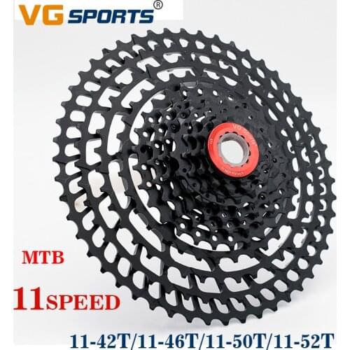 VG sports 11 speed 11-50T/52T bicycle cassette freewheel sprockets bike ultralight mountain bike freewheel mtb cog 46T/42T cdg