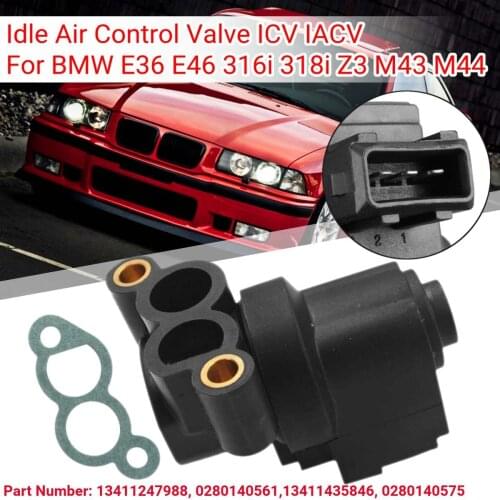 High Quality Idle Air Control Valve for BMW E36 E46 316i 318i 318is 1996-2000 M43 M44 13411247988, 0280140561 13411435846