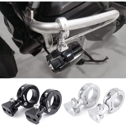 28-32mm OD Mount Bracket for Motorcycle Bumper Modified Headlight Stand Spotlight Extension Pole Frame Support Extension Bracket