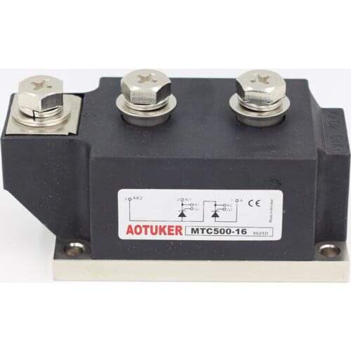 AOTUKER Thyristor Module MTC500-16 SCR Module MTC500A 1600V