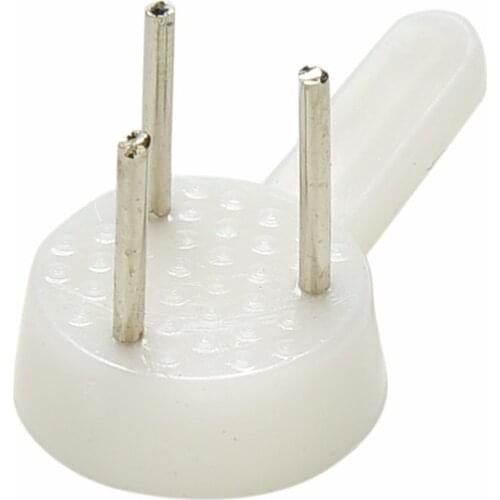 20pcs White Painting Photo Frame Hook Plastic Invisible Wall Mount Photo Picture Nail Hook Hanger