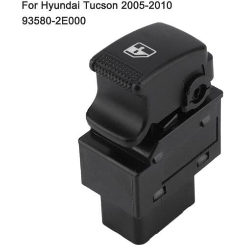 Plastic Single Power Window Lifter Switch For Hyundai Tucson 2005-10 93580-2E000