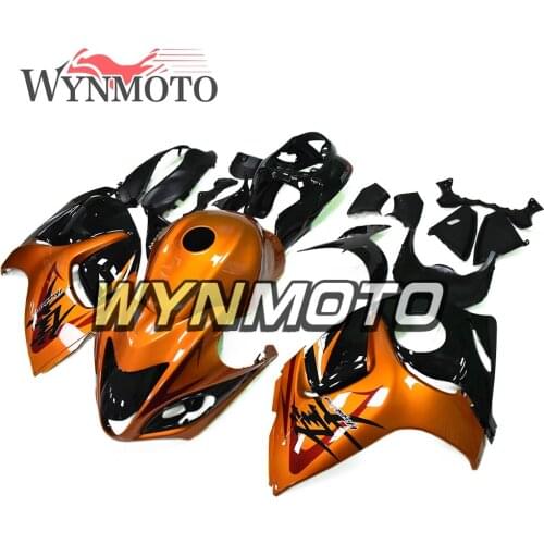 ABS Plastic Full Fairing Kit For Suzuki GSXR1300 Hayabusa 2008 - 2016 09 10 11 12 13 14 15 16 Gloss Orange Black Bodywork New