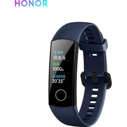 Honor band 5 smart bracelet 0.95 inch 5ATM waterproof sports fitness tracker Smartband sleep monitoring AMOLED touch screen