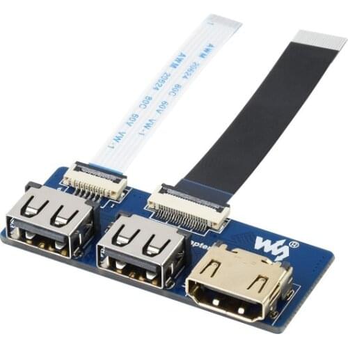 USB HDMI Adapter for Raspberry Pi CM4 IO Base Board, Adapting FFC Connector To Standard Connector