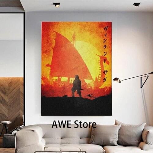 Vinland saga Poster Canvas Wall Art Decoration prints for living Kid Children room Home bedroom decor painting No Frame
