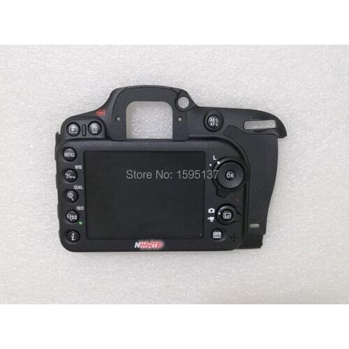 For Nikon D7100 Back Cover Rear Shell Case with LCD Button Flex Cable Camera Replacement Unit Repair Part 95% NEW