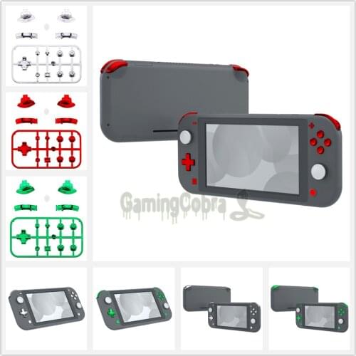 EXtremeRate Replacement ABXY Home Capture Keys Dpad L R ZL ZR Trigger Full Set Buttons Repair Kits with Tools for NS Switch Lite