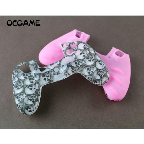 OCGAME high quality Silicone rubber Protective Case cover for playstation 4 PS4 PRO Controller