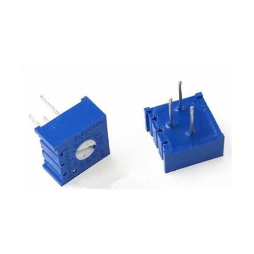 100pcs/lot 3386P-1-103LF 3386P-1-103 Trimpot potentiometer 10K with Knob