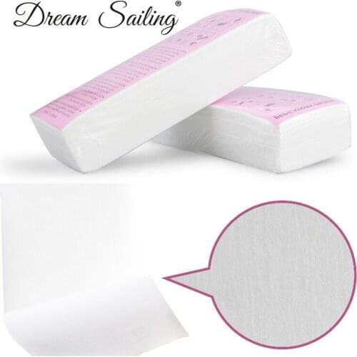 100 pcs Wax Strips Paper For Leg Arm Armpit Chest Body Face Hair Removal Summer Cold Wax Hairy