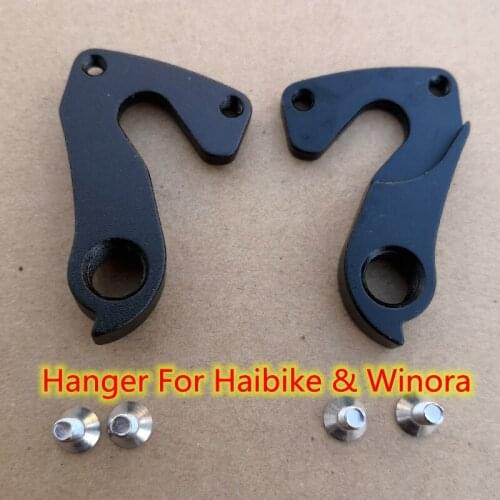2pc Bicycle Gear derailleur hanger frame For BMC CONWAY MS Haibike DO-A107 XLC Winora ZAP Talparo Domingo Flitzer MECH dropout