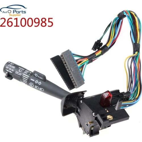 26100985 Multi-Function Combination Windshield Wiper Arm Turn Signal Lever Switch For Chevy Tahoe Suburban Blazer GMC 1995-2002