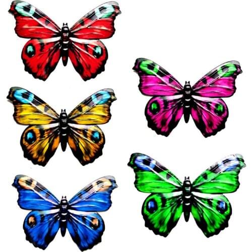 3D Wrought iron Butterfly Wall Art Decor Inspirational Wall Sculpture Hanging for Home Bedroom Background Wall Decor