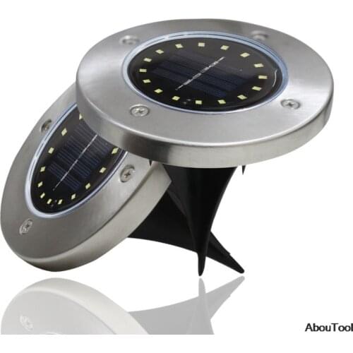 6Pcs Solar Power Light Buried Stair Light Under Ground Lamp Outdoor Path Way Garden Decor Floor Lawn Lamp Waterproof Footlight