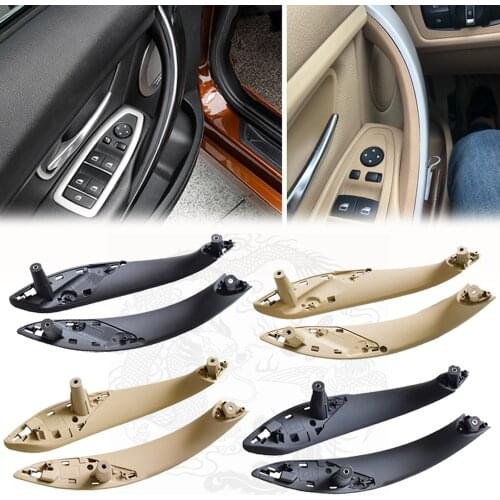 ABS Car Accessories Inner Doors Panel Handle Pull Trim Cover For BMW 3 Series F30 F31 F32 F33 F34 F35 F36 F80 2013-2018
