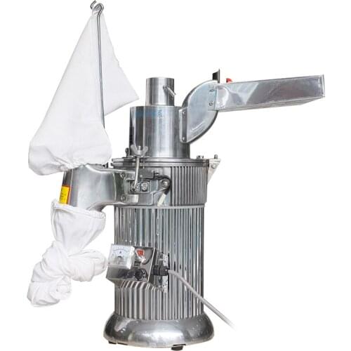 Automatic Hammer Continuous Mill Herb Grinder mincers DF-15 Grinder Capacity 1-15kg/h Rotate Speed 20000r/min