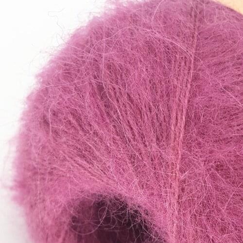 Free Shipping 300g(50g*6pcs) Angola Mohair Cashmere Wool Yarn Skein For Knitting Scarf Shawl Sweater Dress Hat B