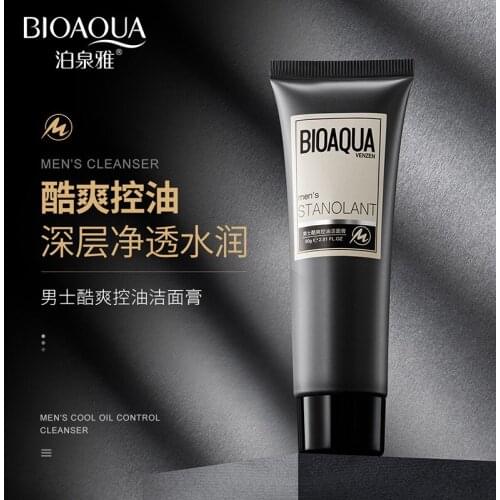 Bioaqua Man cool accuse oil ointment deep clean water embellish its moisturizing cleansing foam cleanser