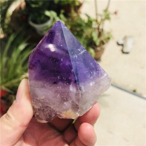 170-220g Brazil Natural Ametrine Quartz Crystal Point Wand Single Terminated Reiki Healing natural stones and minerals 1pcs