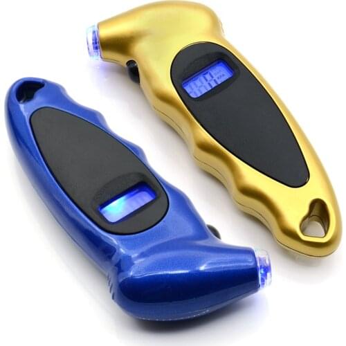 LCD Display Digital Tyre Air Pressure Gauge Meter Manometer Barometers Tester