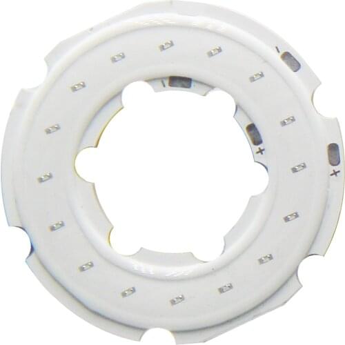 Circle 12V DC annular cob led light source ring shape 2w angel eyes 30mm Warm cold white blue cob chip for DIY lamp