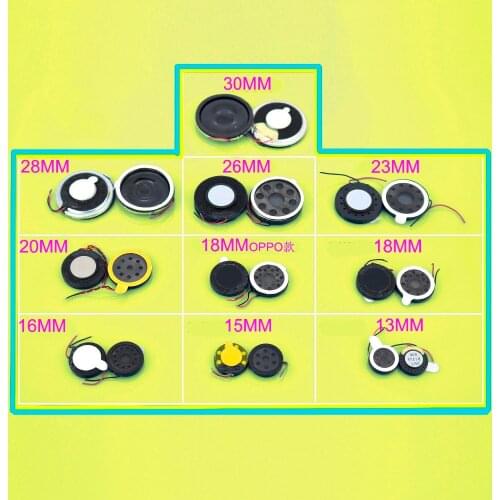 JCD Round Loud Speaker Buzzer Ringer Earpiece Speaker With Flex Cable Repair Part For Phone etc
