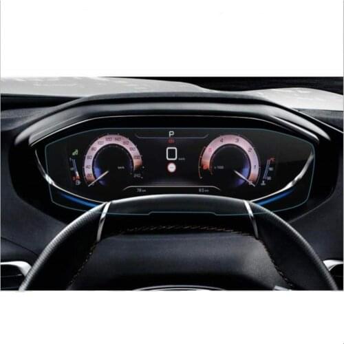 LFOTPP For 3008 GT/5008 GT i-Cockpit 12.3Inch 2016 2017 2018 Car LCD Instrument Display Tempered Glass Screen Protector Film