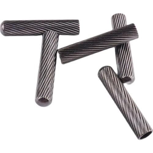 5*25mm Metal Shoelaces Tips Head Replacement Head Repair Aglets for Clothes Laces Sneaker Kits Shoes Accessories Handmade DIY