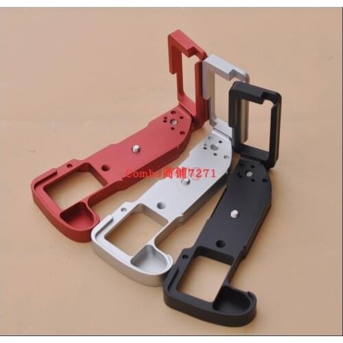 XH1 stretchable Adjustable Vertical Quick Release QR L Plate/Bracket Holder hand Grip for Fujifilm FUJI X-H1 Camera ballhead