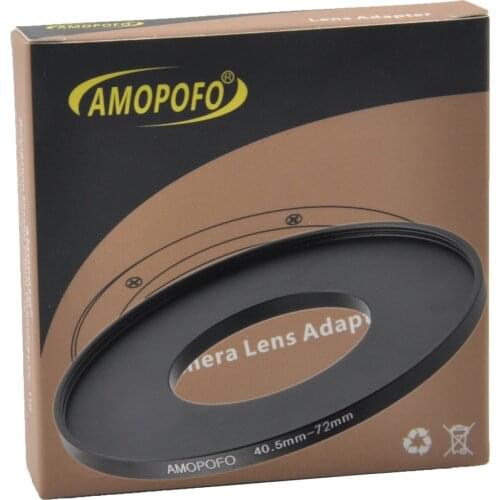 Universal 40.5-72mm /40.5mm to 72mm Step Up Ring Filter Adapter for UV,ND,CPL,Metal Step Up Ring Adapter