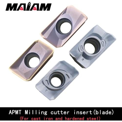 High quingity APMT model APMT1135 APMT1604 XM/H2/M2 Insert(blade) For cutting Cast iron and quenched steel material