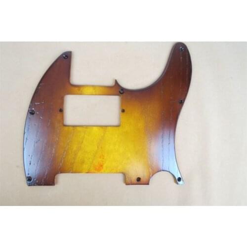 1pcs new Hand-made ailanthus wood Telecaster Guitar Tele Pickguard #3842