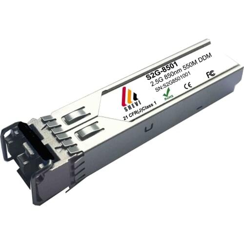 2.5G SFP factory price 300m 850nm LC SFP Module mikrotik aruba transceiver
