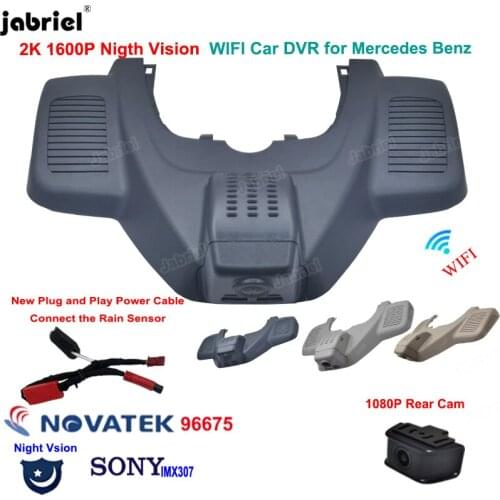 2K New Wifi Night Vision Car DVR Dash Cam for Mercedes Benz GLE w167 c292 GLS x166 GLE 350 400 450 500 43 53 63 2019 2020 2021