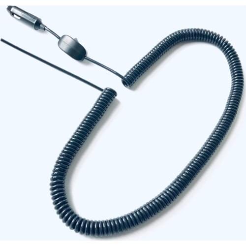 12v/24v 15A 180W Car light Spring cable wire Cigarette lighter plug ON/OFF Power switch for Led Spotlight Offroad work Light bar