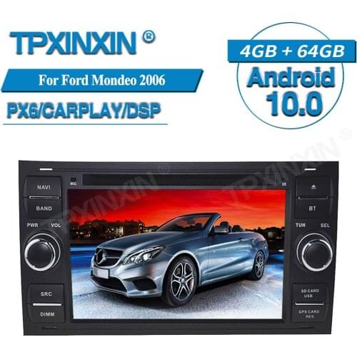 For Ford Mondeo 2006+ Android Radio Car Multimedia Player GPS Navigation Audio Stereo Screen DVD Head Unit Tape Recorder