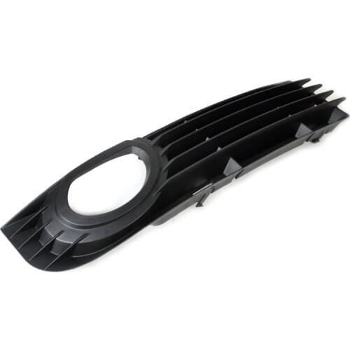 DWCX Black Grille Front Right Insert Bumper Fog Light Grille Protective Mesh 4E0 807 682 for Audi A8 S8 QUATTRO D3 2006-2008