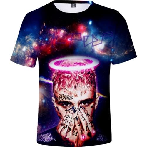 New Arrival lil peep 3D T shirt Men/Women Summer Fashion Casual Hip Hop T-shirt 3D Print lil peep Mens T-shirt Short Sleeve Tees